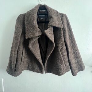 Banana Republic Brown Cropped Jacket